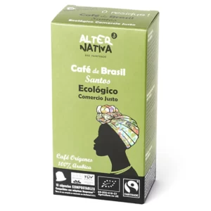 Cápsulas nespresso compostables ecológicas de café 100% origen Brasil de Alternativa 3.