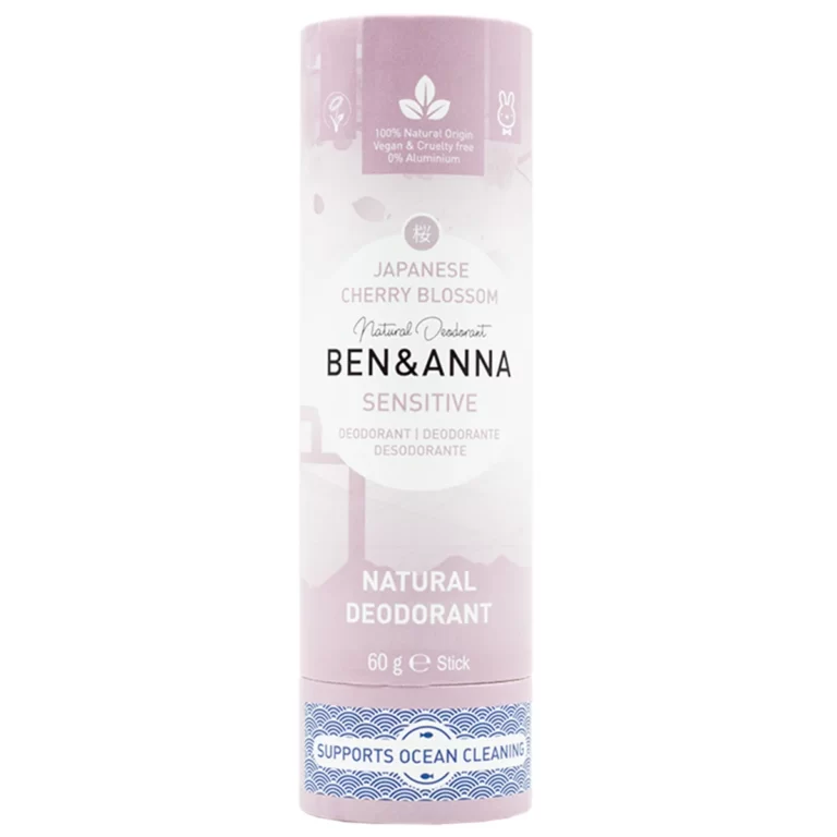 Desodorante vegano para pieles sensibles de Ben&Anna.