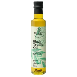 aceite de trufa negra delicous and sons