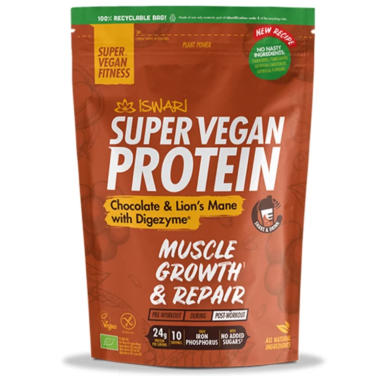 Super Vegan Fitness Protein con Chocolate & Melena de León