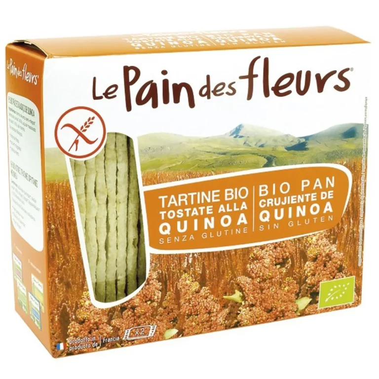 Tostadas Crujientes de Quinoa sin gluten