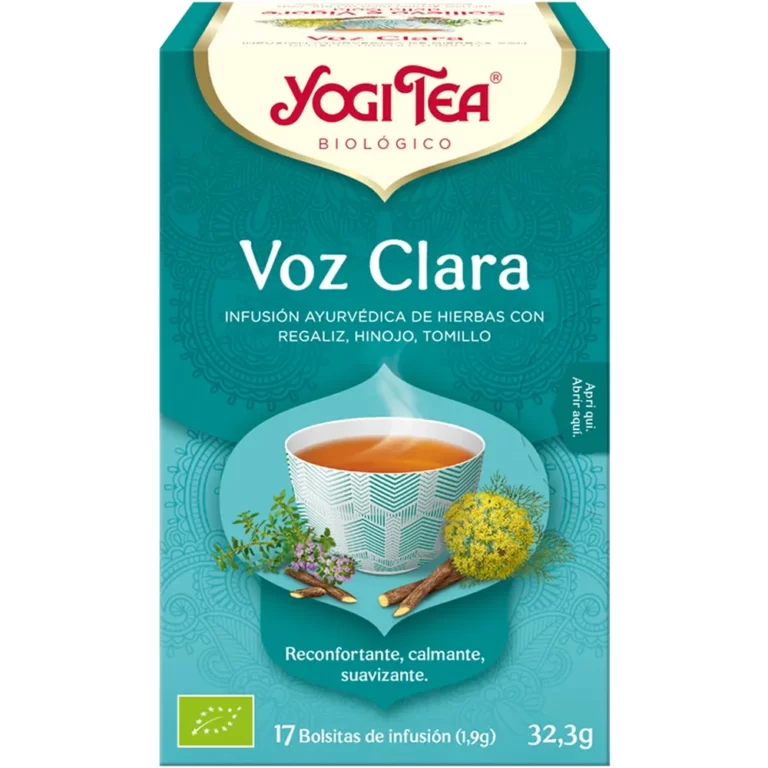 infusión Yogi Tea Voz Clara de Yogi Tea