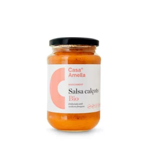 Salsa Calçots bio de Casa Amella elaboradA con con ingredientes reales, frescos y de proximidad.