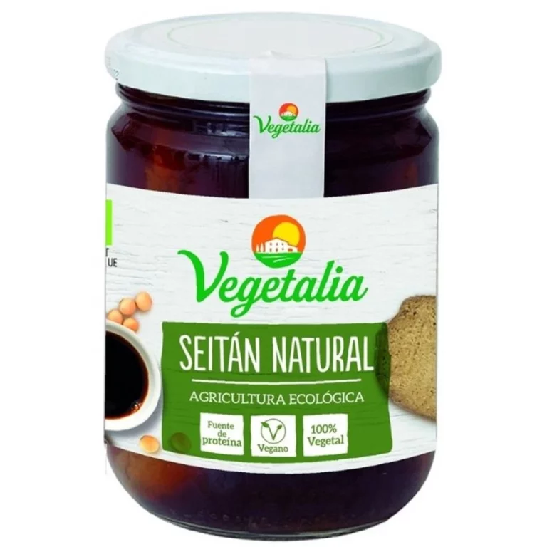 El Seitán Natural Bio de Vegetalia es un alimento con un alto nivel nutricional, perfecto para dietas veganas o vegetarianas.
