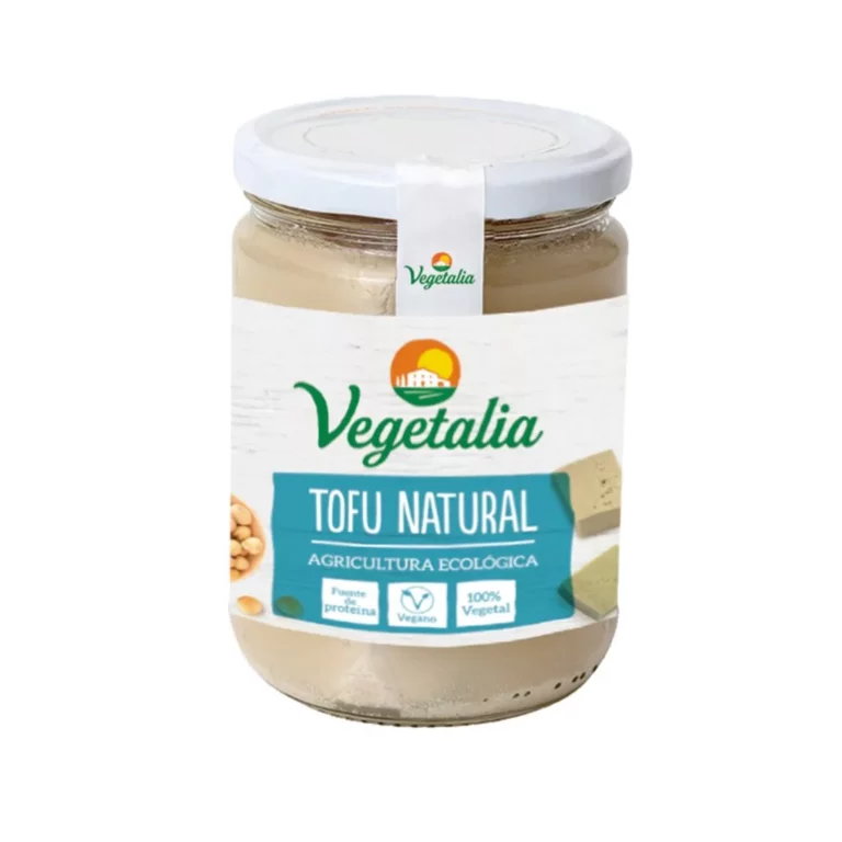 El Tofu Natural de Vegetalia es un alimento con un alto nivel nutricional, perfecto para dietas veganas o vegetarianas.